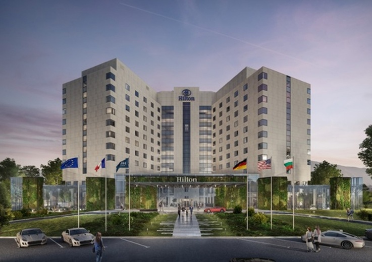 HILTON SOFIA СТАРТИРА МАЩАБЕН ПРОЕКТ ЗА ЦЯЛОСТНА РЕНОВАЦИЯ НА ЕМБЛЕМАТИЧНАТА СИ СГРАДА